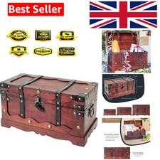 Wooden Treasure Chest, Large
