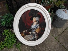 MRS SIDDONS 1970s FRAMED OIL