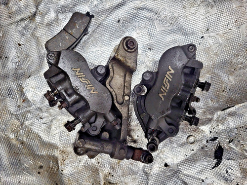Nissin front brake calipers - front,