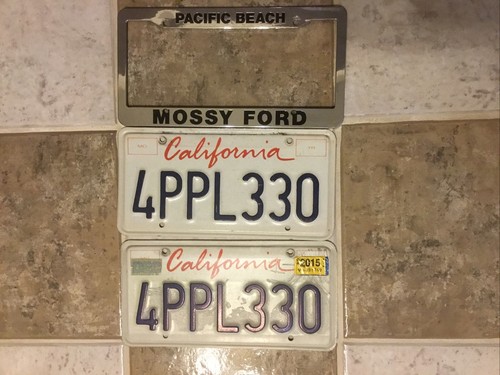 2016 california license - 2016, plate