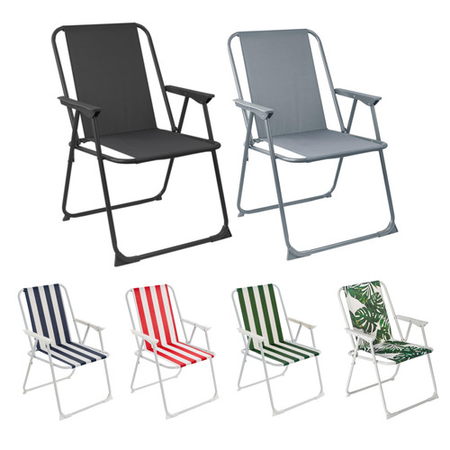 Folding metal beach chairs - folding,