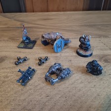 Warhammer The Old World Dwarf Flame Cannon Metal Incomplete Games Workshop