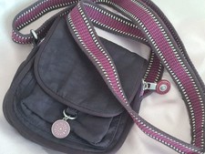 Kipling Small Aubergine Crossbody Bag Used 
