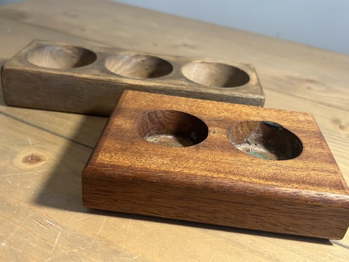 Vintage handcrafted hardwood - 2,
