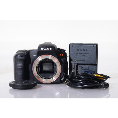 Sony alpha 200 a200 10 - a200, 10.2mp