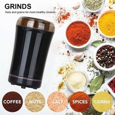 Coffee Grinder Grinding Milling Bean Nut Spice Matte Blade Blenders Electric~