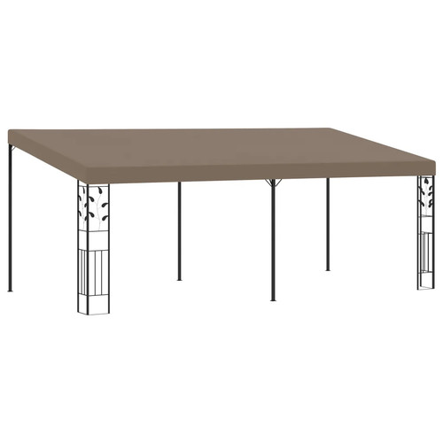 Wall mounted gazebo - gazebo, taupe