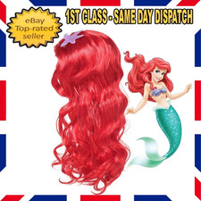 Little Mermaid Ariel Wig Wavy
