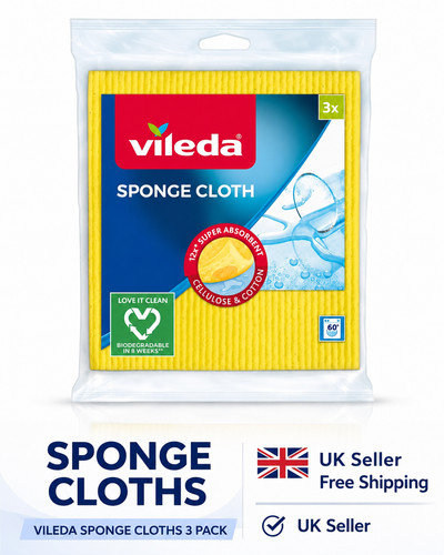 Vileda sponge cloths pack - vileda,