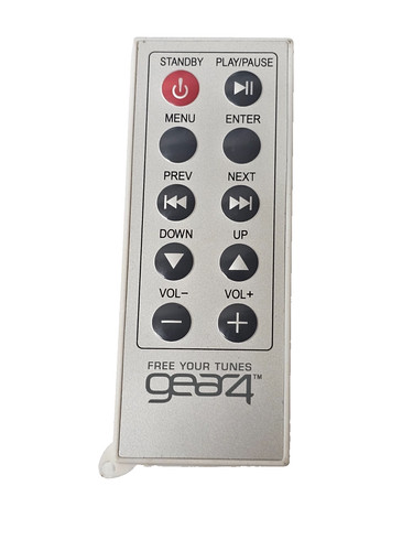 Gear4 ipod speaker dock remote - gear4,