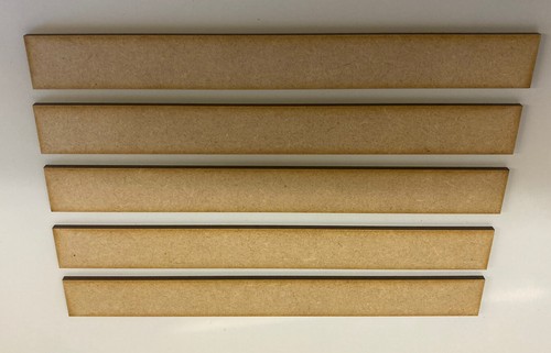 Gauge straights 200mm - 5x, straights.