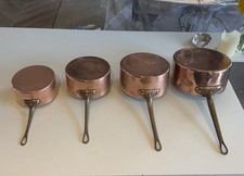 Vintage French Copper Pans