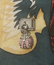 New Pink Beetle Dangle Italian Charm Fits 9mm Classic Nomination Bracelet