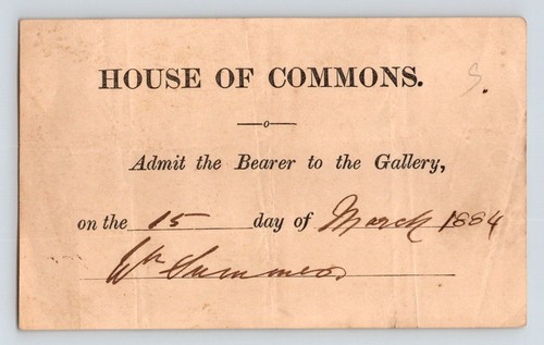 House commons pass william - house,