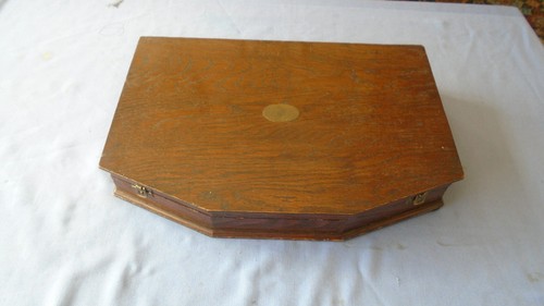 Vintage oak box large - box,