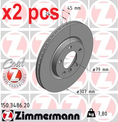 Pcs sides front fits - x2,