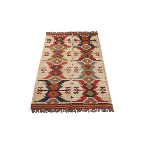 Handmade jute kilim rug - kilim,