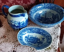 Victoria ware ironstone 3pc - victoria,