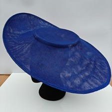 royal blue large fascinator