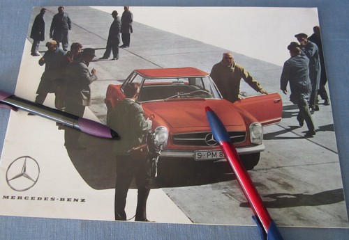 1963 mercedes benz - 1963, brochure