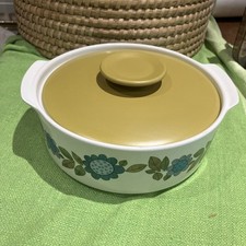 J&G MEAKIN STUDIO ‘Topic’ Vintage 1960s Casserole Dish/ Serving Retro