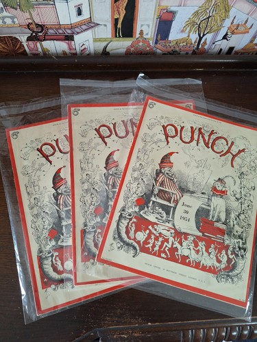 Vintage punch magazines 3 - magazines,