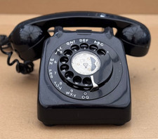 Vintage Black Rotary Dial