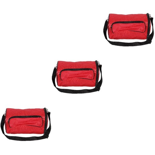 Red waist drum - red,