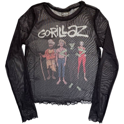 Gorillaz ladies long sleeve - ladies,
