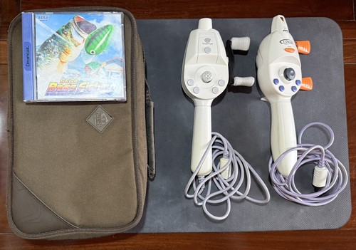Dreamcast bass fishing package - dreamcast,