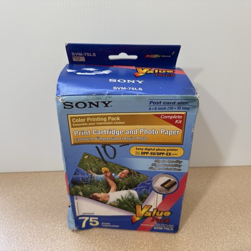Sony print cartridge and - sony,