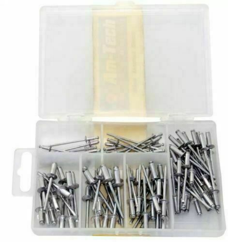 100pc pop rivets assorted - 100pc, size
