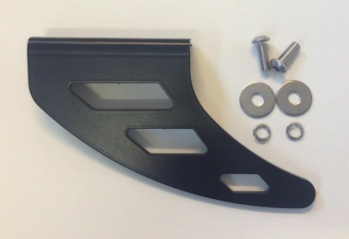 Motorcycle shark fin black - shark,