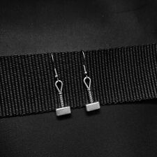 Women's Trendy Vintage Look Viking Thor Hammer Earring Set Jewellery Gift UK
