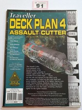 TRAVELLER RPG DECK PLAN 4