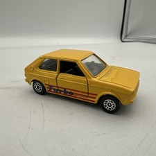 Corgi Juniors Vw Polo Turbo Yellow Diecast Model Car - NM / MINT