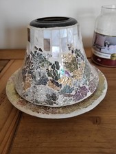 Yankee Candle Shade and Tray Set