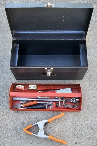 Vintage homak 916 toolbox - homak,