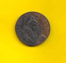 TOKEN SUSSEX CHICHESTER 1794 HALFPENNY DH15 GVF+ 