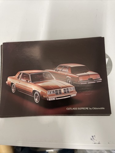 Cutlass supreme advertising - supreme,