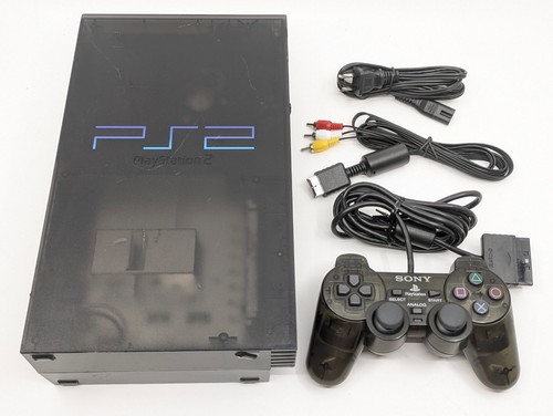 Sony ps2 zen black clear - sony,