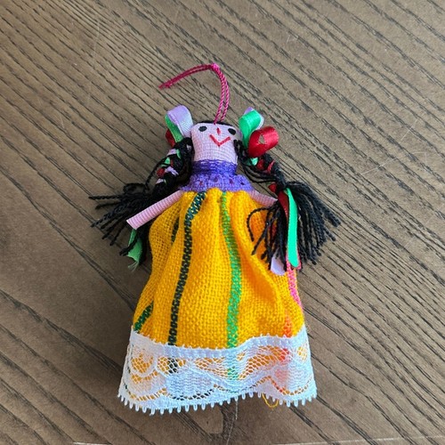 Vintage mexican rag doll - vintage,
