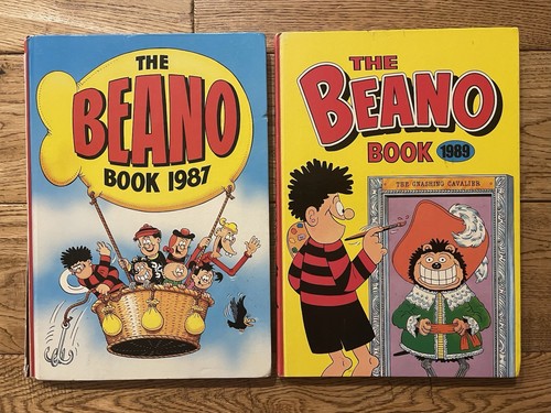 Vintage beano annuals 1987 - vintage,