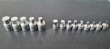 Set of 14 Blue Point 3/8" & 1/4" drive stubby hex/Allen sockets 14mm to 2mm