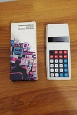 Commodore 797D Vintage Electronic Calculator with original box - Working
