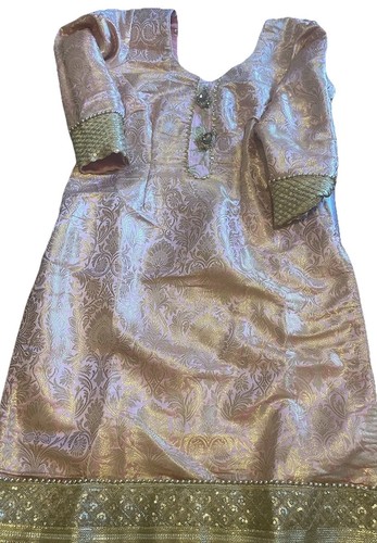 Indian asian pink gold suit - asian,
