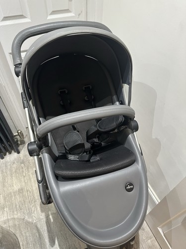 Mima xari grey black pram - mima,