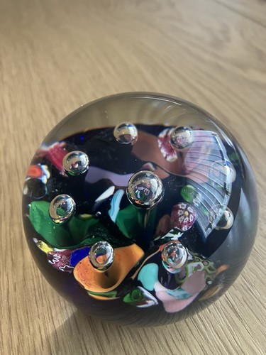 Selkirk glass paperweight - glass,