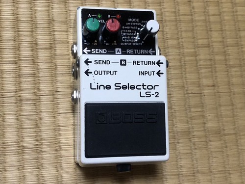 Boss line selector guitar - line,