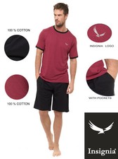 Mens Pyjamas Shorts Set Short